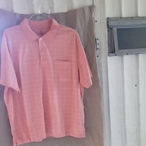 George Men's Light Pink Polo Shirt
